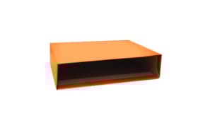 Caixa Cartao Micro p/Pasta Arquivo 200AC 350x290 L80 Laranja