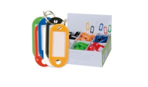 Porta Chaves Cor Sortidas Pack 100un