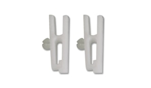 Mola Plastico p/Porta Nomes Cor Branco Pack 100un