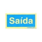 Sinaletica (Saida) Plastico Adesivo 17x5.5mm