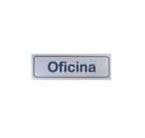 Sinaletica (Oficina) Plastico Adesivo 17x5.5mm