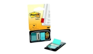 Post-it Index 1 Polegada Azul Brilhante (25.4x43.2) - 1un