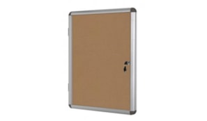 Vitrine 720x674mm de Interior Oval Fundo Cortiça