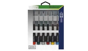 Set de 6 chaves de parafusos para electronica e informatica