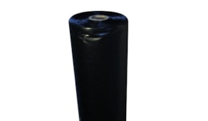 Manga Plastica Bobine Dobrada 2,5mtsx50mts +/- 2500m2/70kg   Opaco Preto