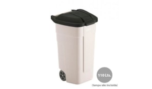 Contentor 110L c/Rodas (Tampa não incluída)