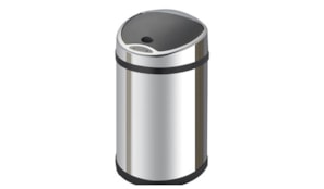 Caixote Lixo Inox C/Sensor 6 Litros