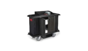 Carro Servico Hotel 124,5x56x127cm  Preto