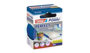 Fita Adesiva Tecido Tesa Extra Power Perfect 38mmx2.75m Azul
