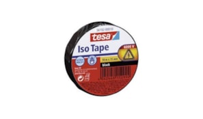 Fita Adesiva Tesa Isolamento Elétrico 15mmx10m Preto