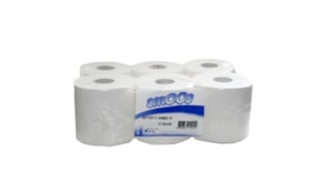 Papel Higienico (Jumbo) 180mts 2Fls Ø76mm Amoos-12un