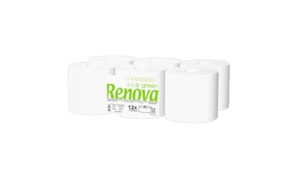 Papel Higienico (Jumbo) 120mts 2Fls Renova Green-12un