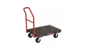 Plataforma Movel Triple Trolley 83x52cm capacid. 181Kg Preto