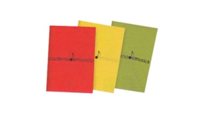 Caderno de Musica A4 20 Folhas