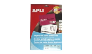 Cartoes Visita InkJet-Laser Matte 320gr 85x54mm Apli (100un)