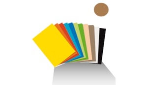 Cartolina 50x65cm 180gr 1 Folha  Castanho Camurca (4D)