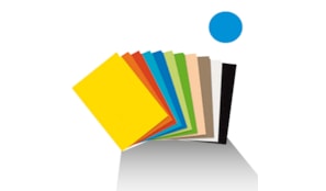 Cartolina 50x65cm 180gr 1 Folha  Azul Sado (5S)