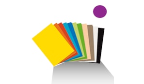 Cartolina 50x65cm 180gr 1 Folha  Violeta/Roxo (7V)