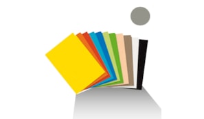 Cartolina 50x65cm 180gr 1 Folha  Cinzento Granito (9G)
