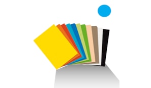 Cartolina 50x65cm 180gr 1 Folha  Azul Turquesa (5O)