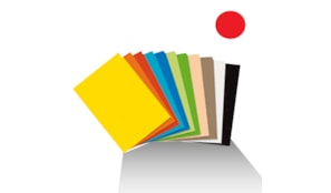 Cartolina 50x65cm 180gr 1 Folha  Vermelho (8F)