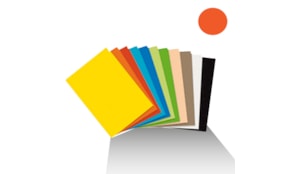 Cartolina 50x65cm 180gr 1 Folha  Laranja Forte (6F)