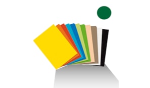 Cartolina 50x65cm 180gr 1 Folha  Verde Oliva (3O)