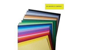 Cartolina 185gr 1 Folha 50x65cm Canson Iris Amarelo Canario