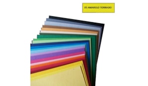 Cartolina 185gr 1 Folha 50x65cm Canson Iris Amarelo Torrado