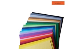 Cartolina 185gr 1 Folha 50x65cm Canson Iris Laranja