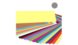 Cartolina 185gr 1 Folha 50x65cm Canson Iris Cinza Perola