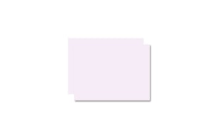 Cartolina 50x70cm 250gr 1 Folha Branco Mate verso Cinza