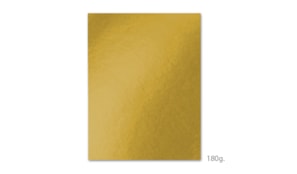 Cartolina A4 180gr 100 Folhas Amarelo Ouro (4E)