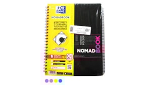 Caderno Espiral Oxford Nomadbook A4 Pautado Cor Sort Pack5un