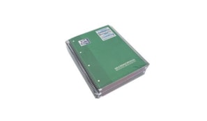 Caderno Espiral Oxford Plastico 3 Separadores A4 Quadr,120 F