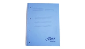 Caderno Espiral Capa PP A4 Pautado 100fls Cores Sortidas