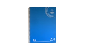 Caderno Espiral A5 Smart Office Capa Plastico Quadriculad