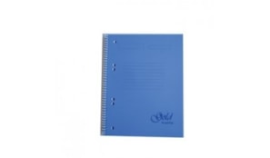 Caderno Espiral Platanus A5 Quadriculado 100Fls 70gr