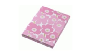 Pasta Arquivo Marimekko 4 Argolas R 30mm L40mm Rosa 1un