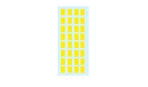 Etiquetas 12x19mm Herma 3641 Amarelo 5Fls 160un