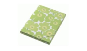 Pasta Arquivo Marimekko 4 Argolas R 30mm L40mm Verde 1un