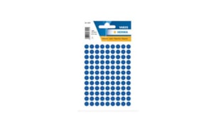 Etiquetas Redondas 08mm Azul Herma1833 540un