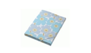 Pasta Arquivo Marimekko 4 Argolas R 47mm L53mm Azul 1un