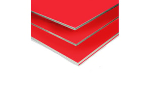 Placa K-Line Vermelho 5mm 50x70cm Pack 40un
