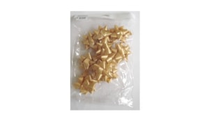 Laços Dourados Embrulhos 19mm 10un