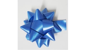 Laços Adesivos Embrulhos 19mm Azul 10un