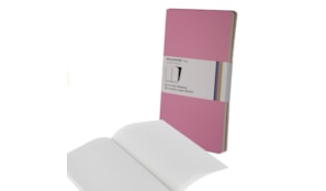 Volant XL Liso Moleskine Rosa Pack 2un