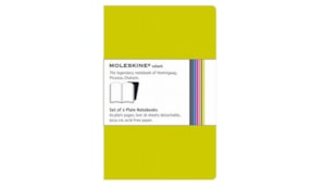 Volant de Bolso Pautado Moleskine Verde Claro Pack 2un