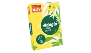 Papel Fotocopia Adagio(cd03) A4 80gr Amarelo Canario 1x500Fl