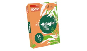 Papel Fotocopia Adagio(cd21) A4 80gr Laranja Intenso 1x500